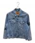 LEVI'S（リーバイス）の古着「ソングバードプリントデニムジャケット」｜インディゴ