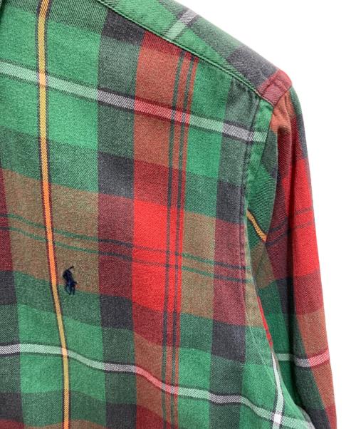POLO RALPH LAUREN（ポロ・ラルフローレン）POLO RALPH LAUREN (ポロ・ラルフローレン) 長袖シャツ グリーン サイズ:Mの古着・服飾アイテム