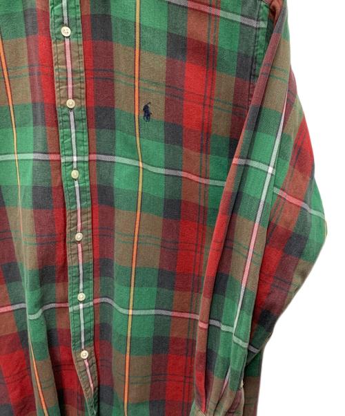 POLO RALPH LAUREN（ポロ・ラルフローレン）POLO RALPH LAUREN (ポロ・ラルフローレン) 長袖シャツ グリーン サイズ:Mの古着・服飾アイテム