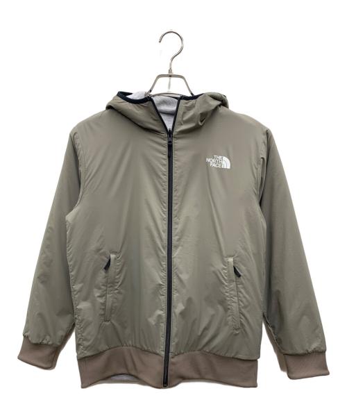 THE NORTH FACE（ザ ノース フェイス）THE NORTH FACE (ザ ノース フェイス) リバーシブルテックエアーフーディ グレー×オリーブ サイズ:Sの古着・服飾アイテム
