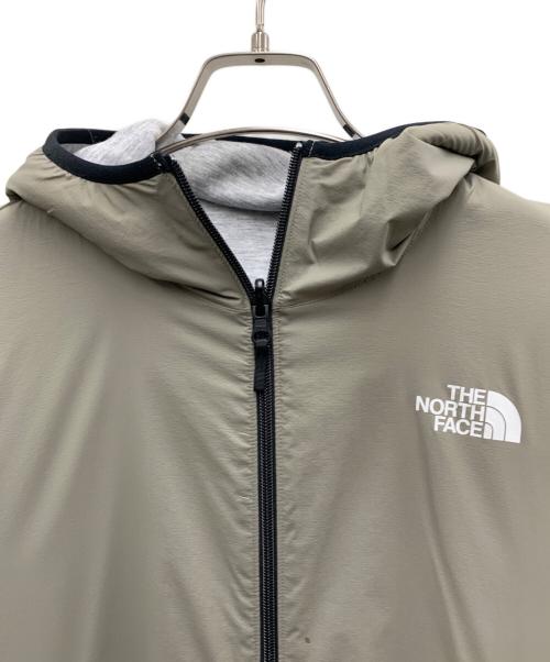 THE NORTH FACE（ザ ノース フェイス）THE NORTH FACE (ザ ノース フェイス) リバーシブルテックエアーフーディ グレー×オリーブ サイズ:Sの古着・服飾アイテム