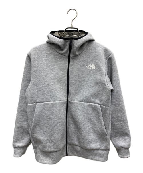 THE NORTH FACE（ザ ノース フェイス）THE NORTH FACE (ザ ノース フェイス) リバーシブルテックエアーフーディ グレー×オリーブ サイズ:Sの古着・服飾アイテム