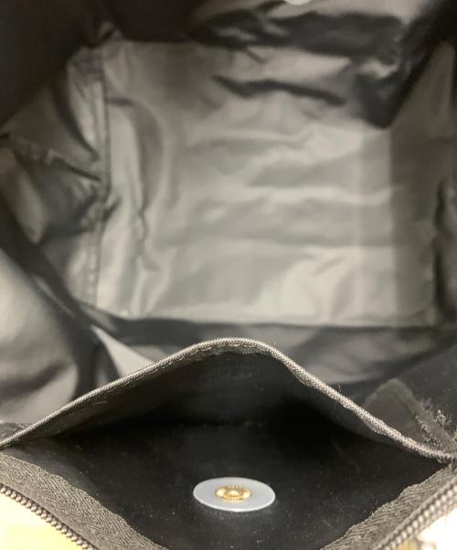 LONGCHAMP（ロンシャン）LONGCHAMP (ロンシャン) 折りたたみバッグ ブラック×ブラウンの古着・服飾アイテム