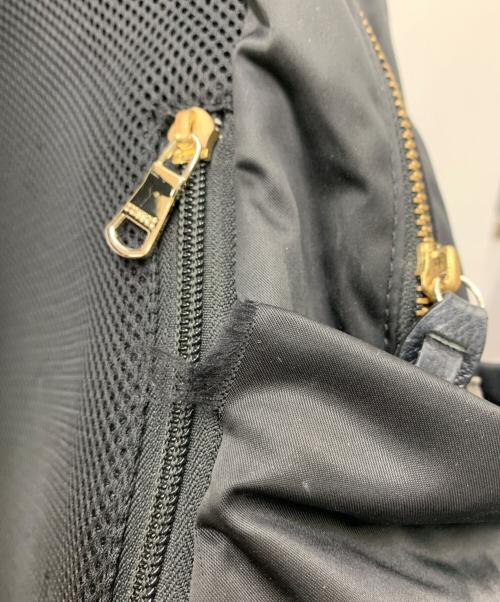russet（ラシット）russet (ラシット) リュック ブラックの古着・服飾アイテム