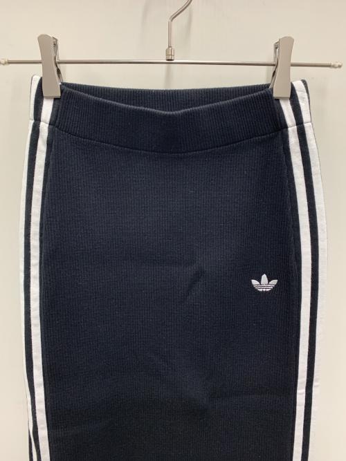 adidas（アディダス）adidas (アディダス) ニットスカート ブラック サイズ:Sの古着・服飾アイテム