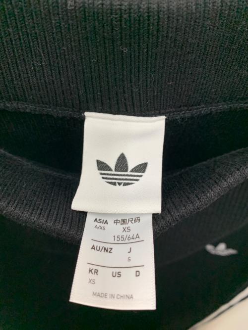 adidas（アディダス）adidas (アディダス) ニットスカート ブラック サイズ:Sの古着・服飾アイテム