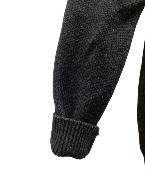 GIVENCHY（ジバンシィ）GIVENCHY (ジバンシィ) Band Heavy Sweater ブラック×アイボリー サイズ:XSの古着・服飾アイテム