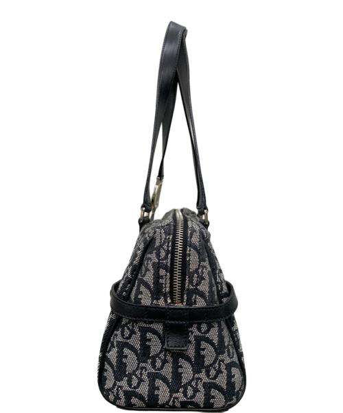 Christian Dior（クリスチャン ディオール）Christian Dior (クリスチャン ディオール) ミニボストンバッグ　トロッター ブラック×ホワイトの古着・服飾アイテム