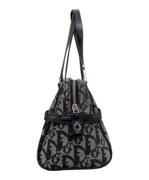 Christian Dior（クリスチャン ディオール）Christian Dior (クリスチャン ディオール) ミニボストンバッグ　トロッター ブラック×ホワイトの古着・服飾アイテム