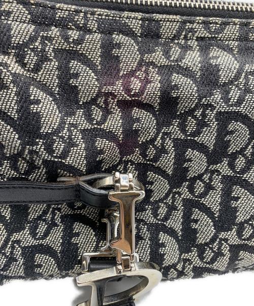 Christian Dior（クリスチャン ディオール）Christian Dior (クリスチャン ディオール) ミニボストンバッグ　トロッター ブラック×ホワイトの古着・服飾アイテム