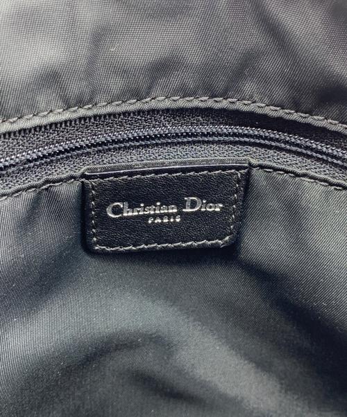 Christian Dior（クリスチャン ディオール）Christian Dior (クリスチャン ディオール) ミニボストンバッグ　トロッター ブラック×ホワイトの古着・服飾アイテム