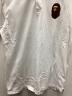 中古・古着 A BATHING APE (アベイシングエイプ) ポロシャツ ホワイト サイズ:L：6000円