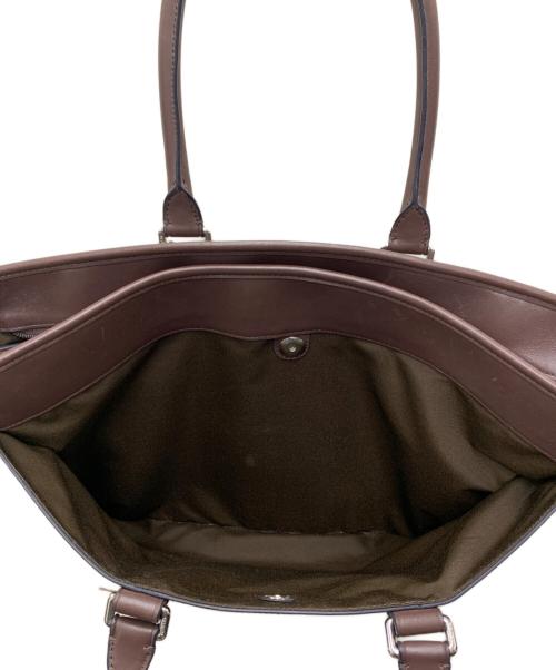 COACH（コーチ）COACH (コーチ) トートバッグ ブラック×ブラウンの古着・服飾アイテム