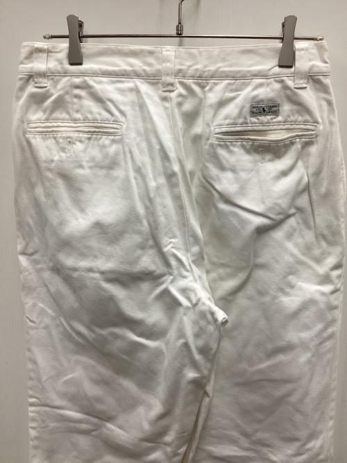 POLO RALPH LAUREN（ポロ・ラルフローレン）POLO RALPH LAUREN (ポロ・ラルフローレン) チノパン ホワイト サイズ:32の古着・服飾アイテム