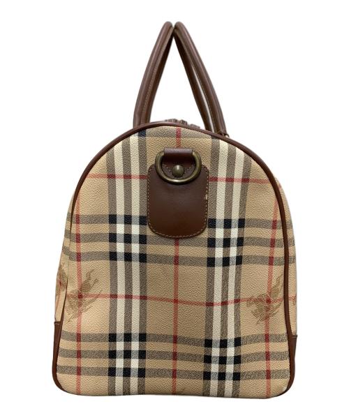 Burberry's（バーバリーズ）Burberry's (バーバリーズ) ボストンバッグ ベージュの古着・服飾アイテム