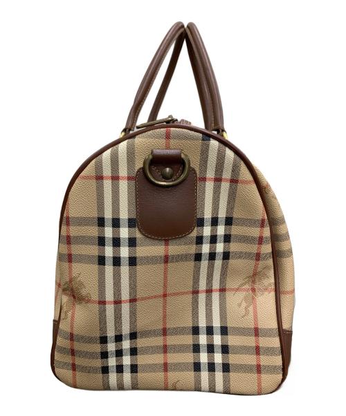 Burberry's（バーバリーズ）Burberry's (バーバリーズ) ボストンバッグ ベージュの古着・服飾アイテム