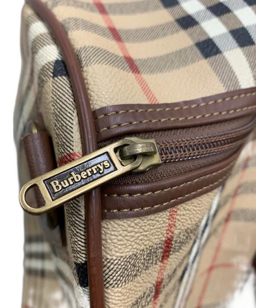 Burberry's（バーバリーズ）Burberry's (バーバリーズ) ボストンバッグ ベージュの古着・服飾アイテム