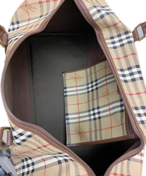 Burberry's（バーバリーズ）Burberry's (バーバリーズ) ボストンバッグ ベージュの古着・服飾アイテム