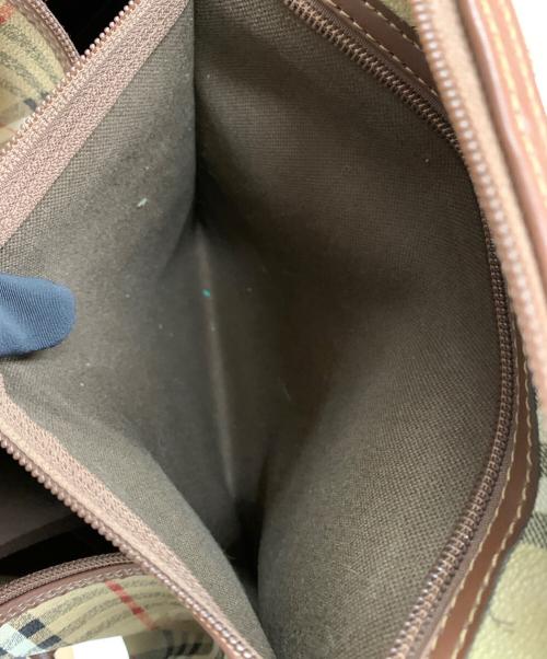 Burberry's（バーバリーズ）Burberry's (バーバリーズ) ボストンバッグ ベージュの古着・服飾アイテム
