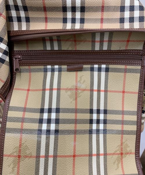 Burberry's（バーバリーズ）Burberry's (バーバリーズ) ボストンバッグ ベージュの古着・服飾アイテム