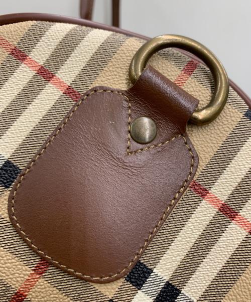 Burberry's（バーバリーズ）Burberry's (バーバリーズ) ボストンバッグ ベージュの古着・服飾アイテム