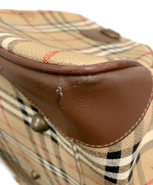 Burberry's（バーバリーズ）Burberry's (バーバリーズ) ボストンバッグ ベージュの古着・服飾アイテム