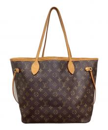LOUIS VUITTON（ルイ ヴィトン）の古着「トートバッグ　ネヴァーフルMM」｜ブラウン