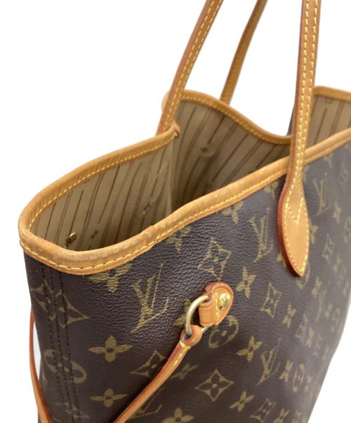 LOUIS VUITTON（ルイ ヴィトン）LOUIS VUITTON (ルイ ヴィトン) トートバッグ　ネヴァーフルMM ブラウンの古着・服飾アイテム