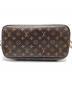 中古・古着 LOUIS VUITTON (ルイ ヴィトン) トートバッグ　ネヴァーフルMM ブラウン：110000円