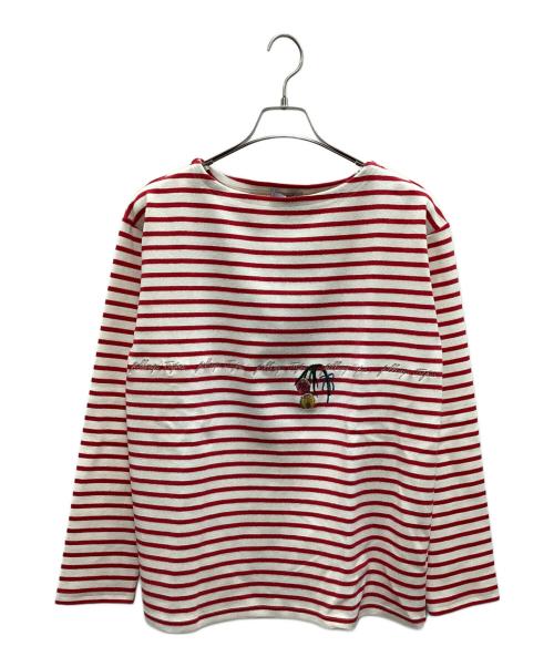 pillings（ピリングス）pillings (ピリングス) 長袖カットソー レッド サイズ:FREE 未使用品の古着・服飾アイテム