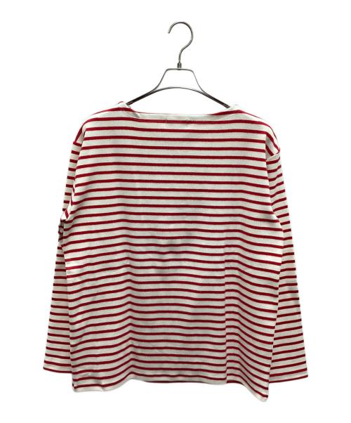 pillings（ピリングス）pillings (ピリングス) 長袖カットソー レッド サイズ:FREE 未使用品の古着・服飾アイテム