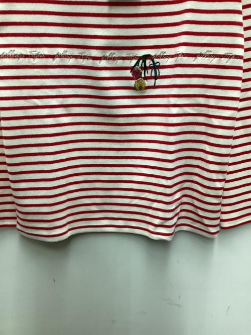 pillings（ピリングス）pillings (ピリングス) 長袖カットソー レッド サイズ:FREE 未使用品の古着・服飾アイテム