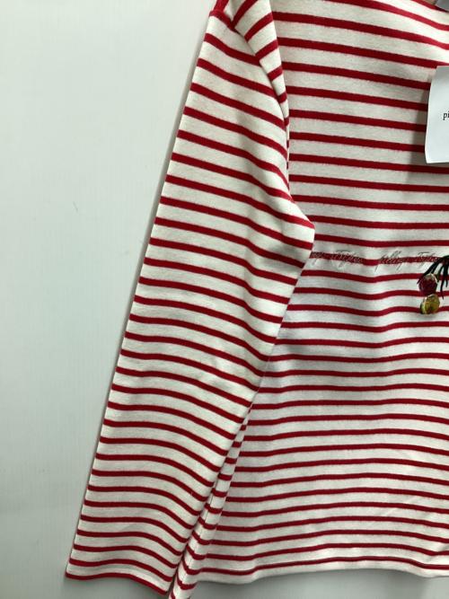 pillings（ピリングス）pillings (ピリングス) 長袖カットソー レッド サイズ:FREE 未使用品の古着・服飾アイテム