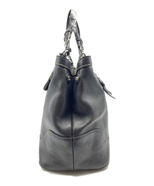 COACH（コーチ）COACH (コーチ) ハンドバッグ ブラックの古着・服飾アイテム