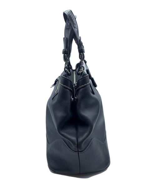 COACH（コーチ）COACH (コーチ) ハンドバッグ ブラックの古着・服飾アイテム