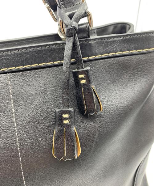 COACH（コーチ）COACH (コーチ) ハンドバッグ ブラックの古着・服飾アイテム