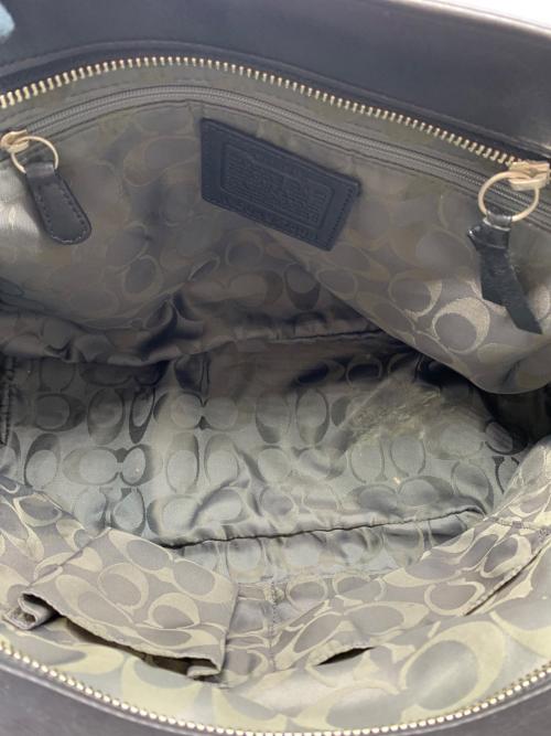 COACH（コーチ）COACH (コーチ) ハンドバッグ ブラックの古着・服飾アイテム