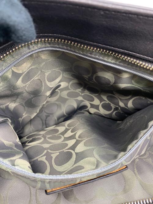 COACH（コーチ）COACH (コーチ) ハンドバッグ ブラックの古着・服飾アイテム