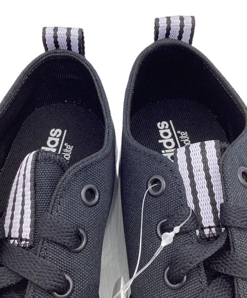adidas（アディダス）adidas (アディダス) ローカットスニーカー ブラック サイズ:24.5 未使用品の古着・服飾アイテム