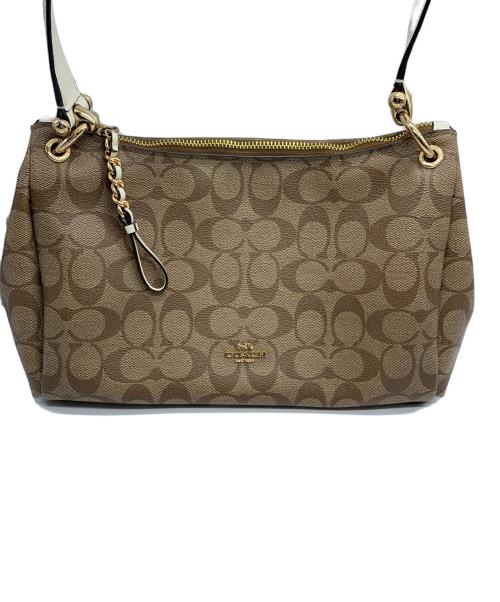 COACH（コーチ）COACH (コーチ) ショルダーバッグ ブラウンの古着・服飾アイテム