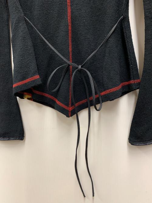 OZZ ANGELO（オッズアンジェロ）OZZ ANGELO (オッズアンジェロ) 薄手ニット ブラック サイズ:不明の古着・服飾アイテム