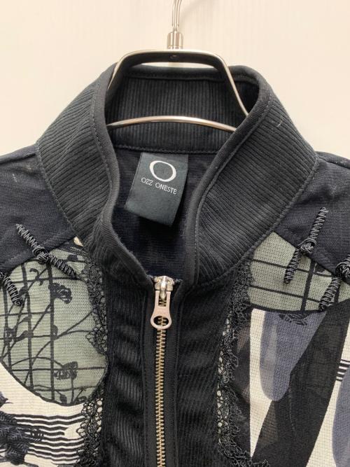 OZZ ANGELO（オッズアンジェロ）OZZ ANGELO (オッズアンジェロ) ジップパーカー ブラック サイズ:不明の古着・服飾アイテム