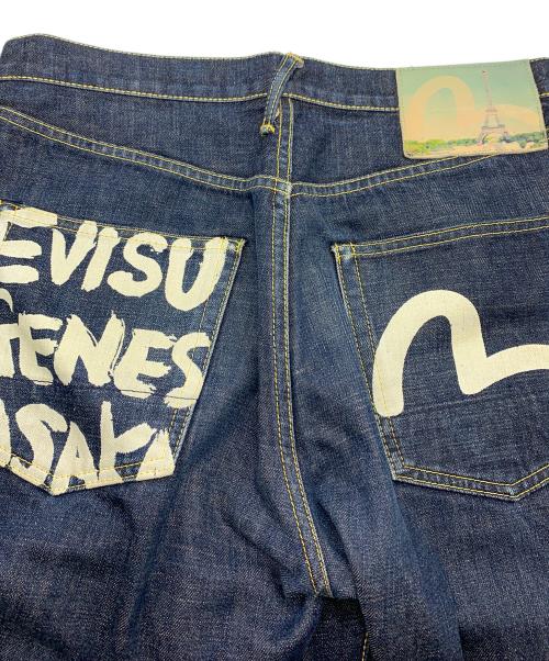 EVISU（エヴィス）EVISU (エヴィス) デニムパンツ ブルー サイズ:34の古着・服飾アイテム