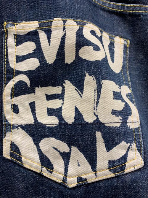 EVISU（エヴィス）EVISU (エヴィス) デニムパンツ ブルー サイズ:34の古着・服飾アイテム