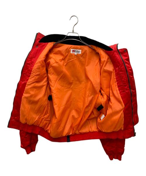 marlboro（マルボロ）Marlboro (マルボロ) YAMAHA (ヤマハ) ライダースジャケット レッド サイズ:Lの古着・服飾アイテム