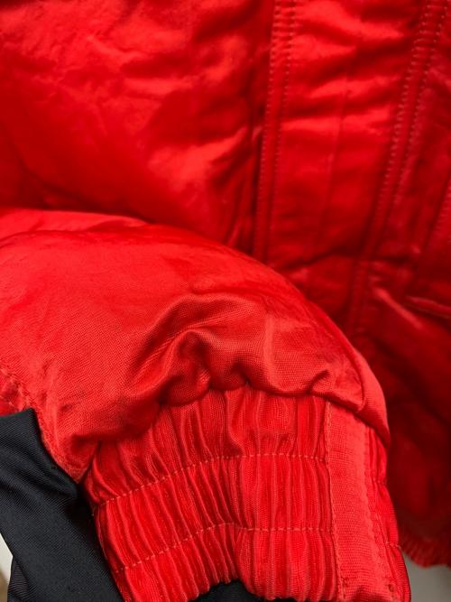 marlboro（マルボロ）Marlboro (マルボロ) YAMAHA (ヤマハ) ライダースジャケット レッド サイズ:Lの古着・服飾アイテム