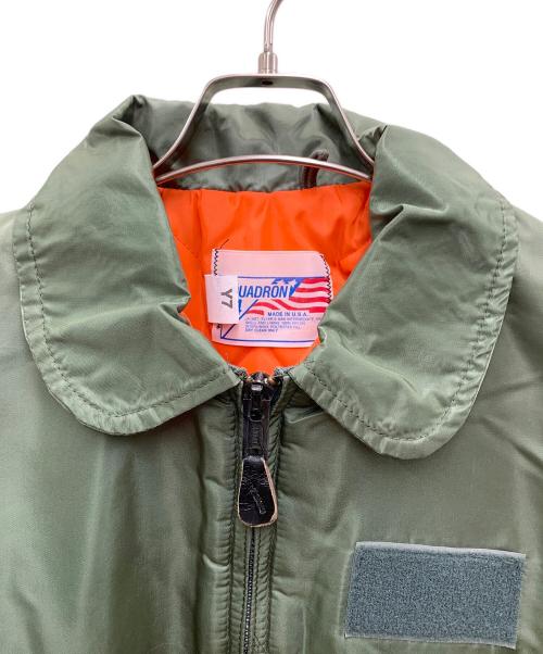 squadron（スクアドロン）squadron (スクアドロン) MA-1ジャケット オリーブ サイズ:Lの古着・服飾アイテム