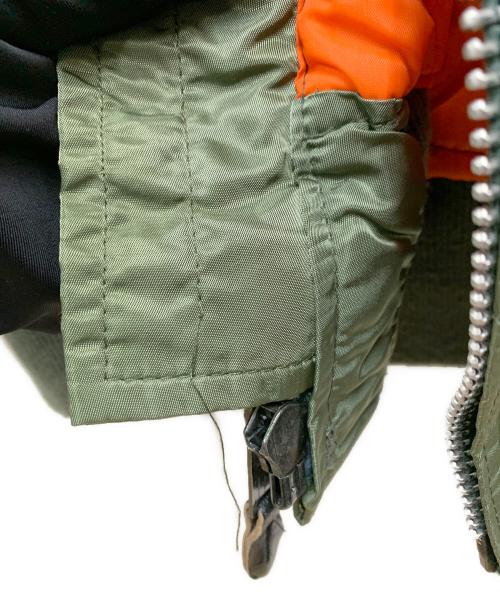 squadron（スクアドロン）squadron (スクアドロン) MA-1ジャケット オリーブ サイズ:Lの古着・服飾アイテム