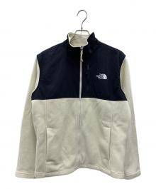 THE NORTH FACE（ザ ノース フェイス）の古着「フリースジャケット」｜アイボリー×ブラック