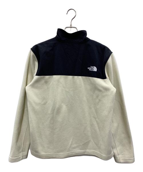 THE NORTH FACE（ザ ノース フェイス）THE NORTH FACE (ザ ノース フェイス) フリースジャケット アイボリー×ブラック サイズ:Mの古着・服飾アイテム